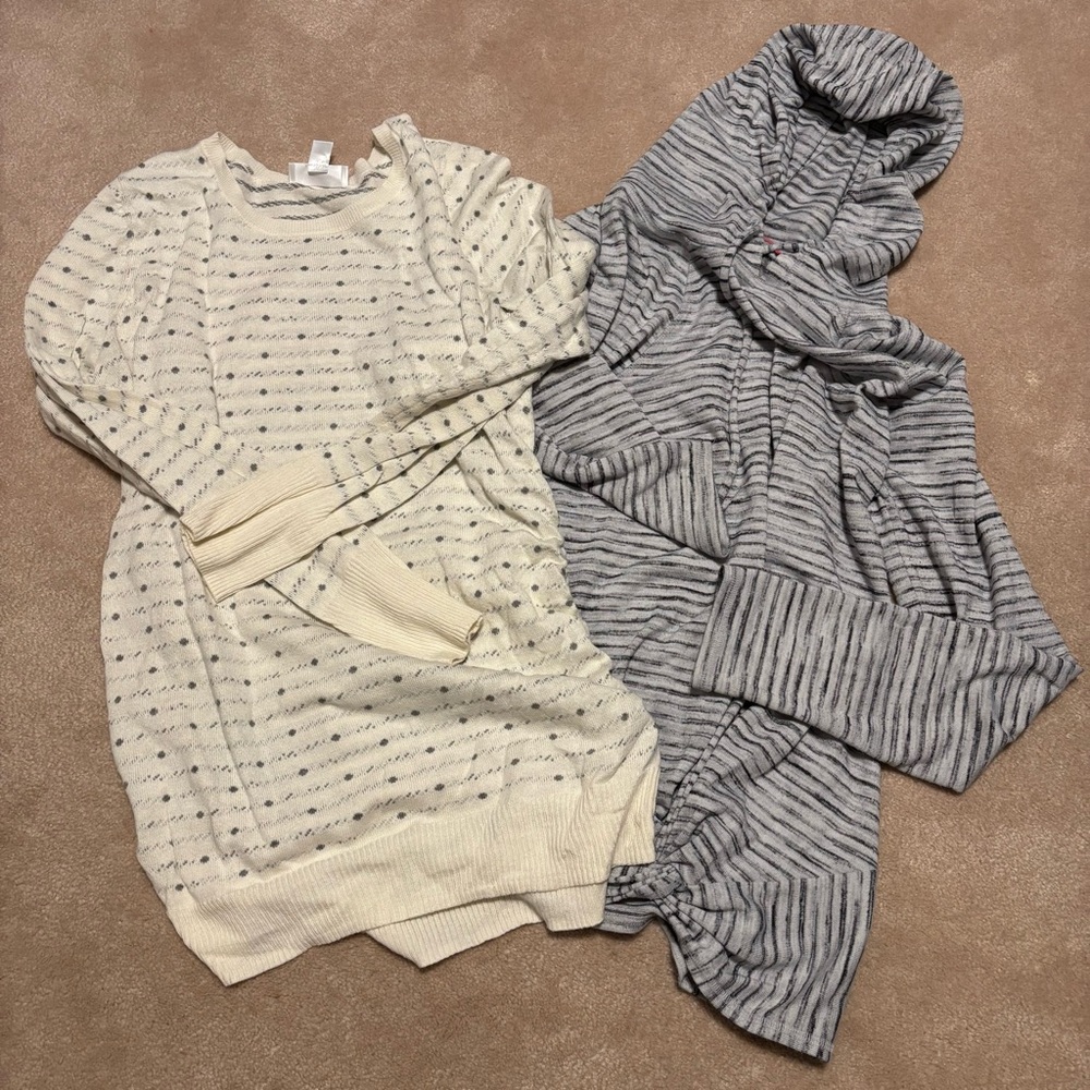 Motherhood maternity sweater bundle - size Large